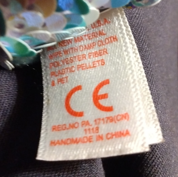 Ty Flippables Clip on Whimsy the Cat with Tush Tag Errors Waves - Picture 5 of 9